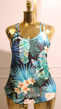 Tropical Floral Tankini Top