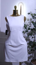 White Bond Mini Dress