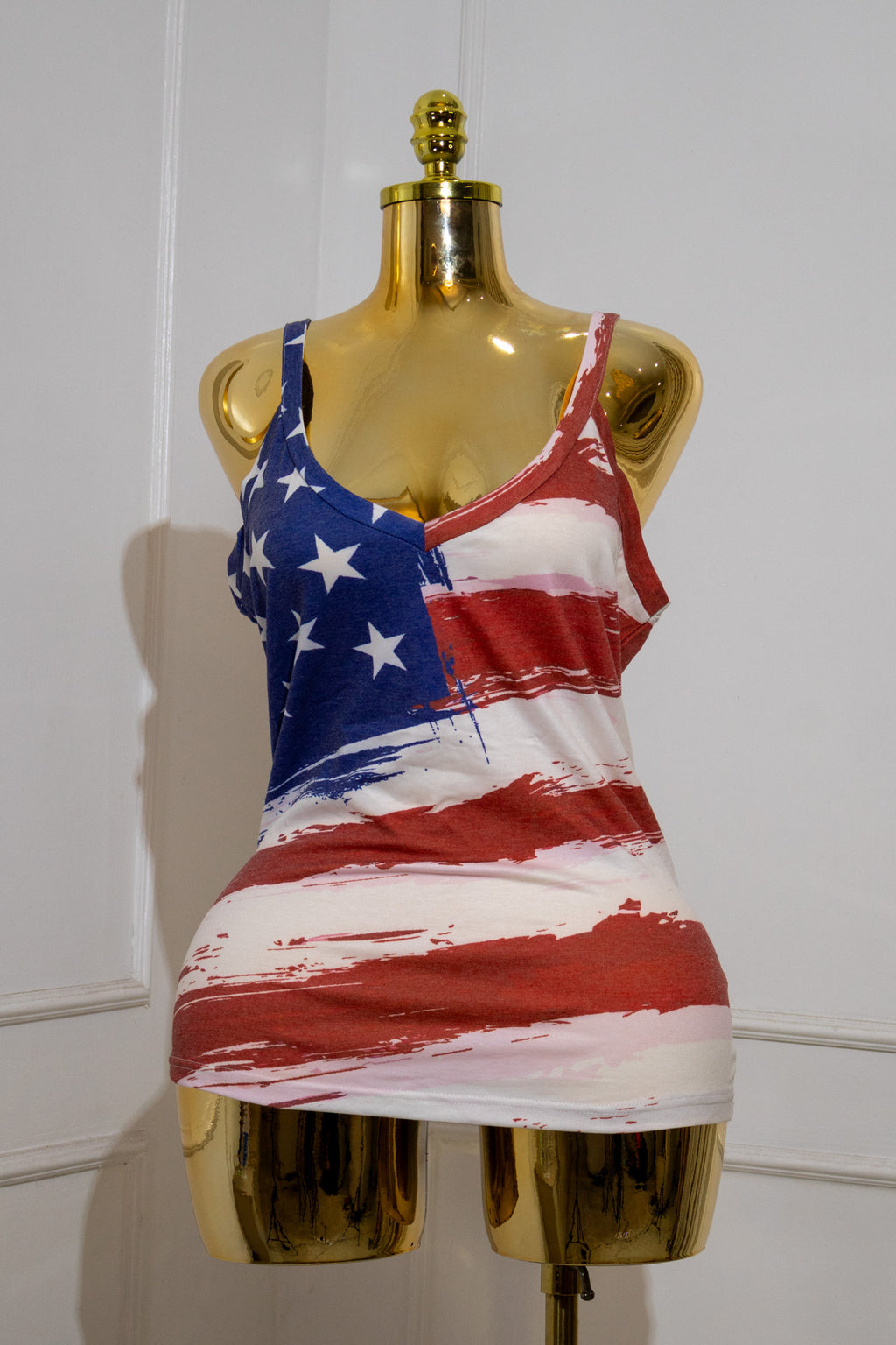 American Flag Tank Top