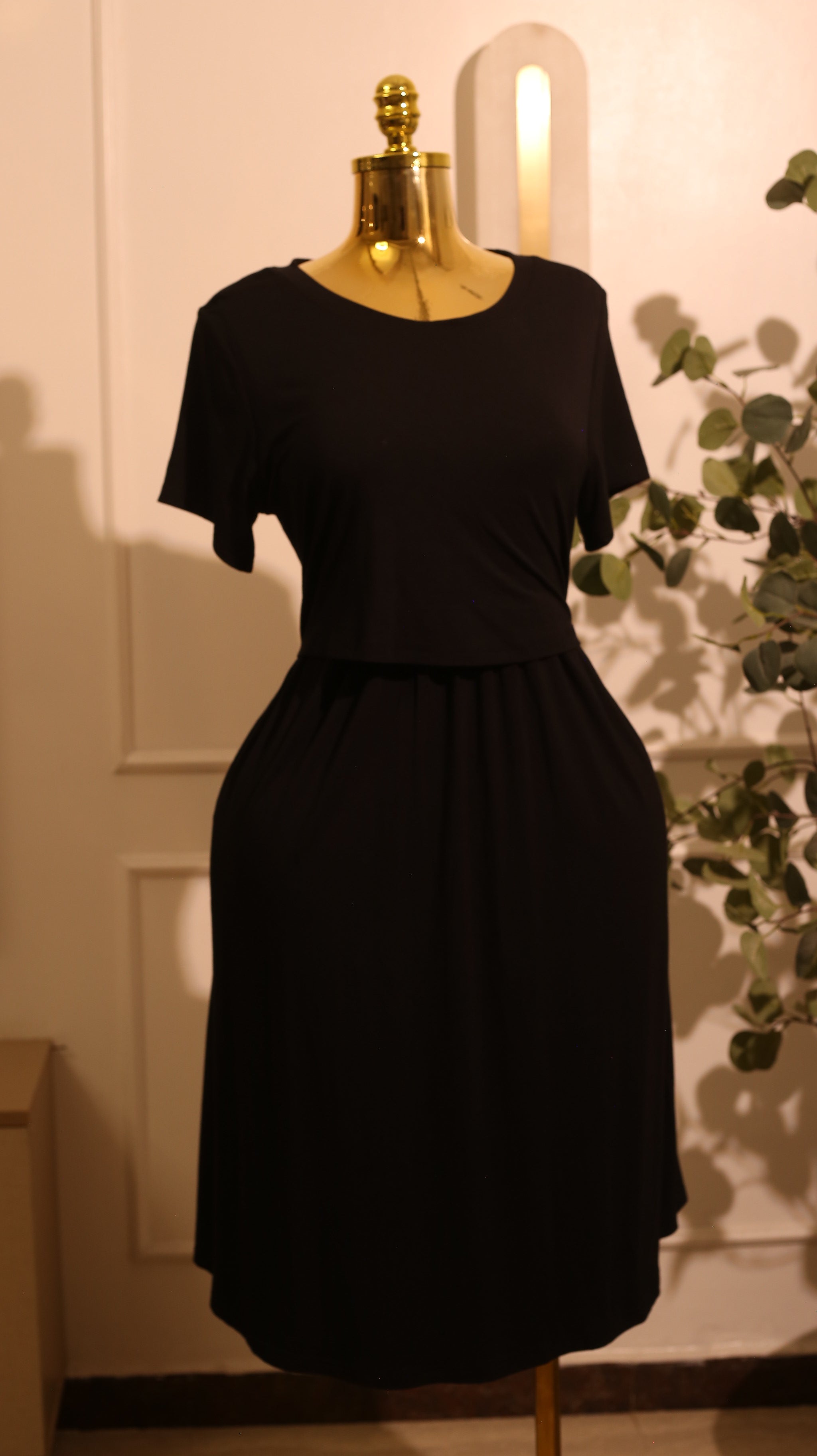 Maternity Nursing Double-Layer Dress (Medium)
