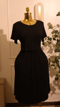 Maternity Nursing Double-Layer Dress (Medium)