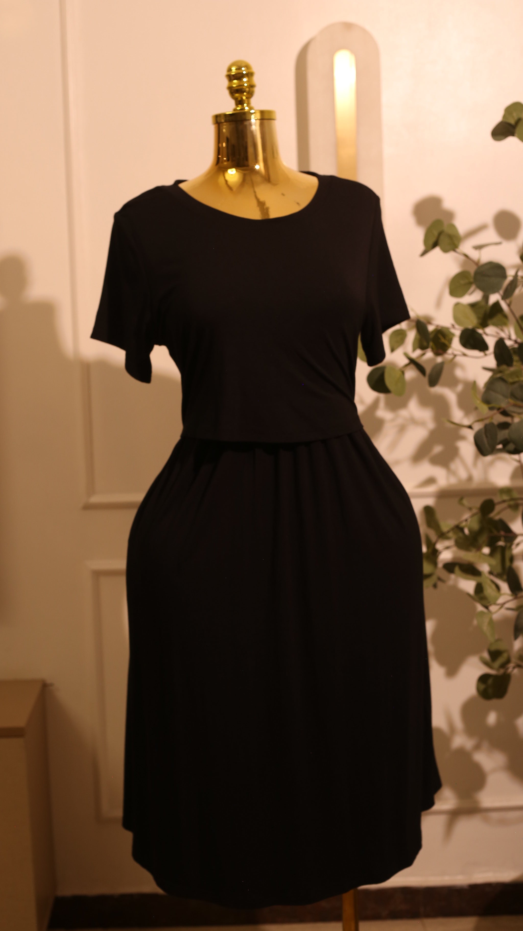 Maternity Nursing Double-Layer Dress (Medium)