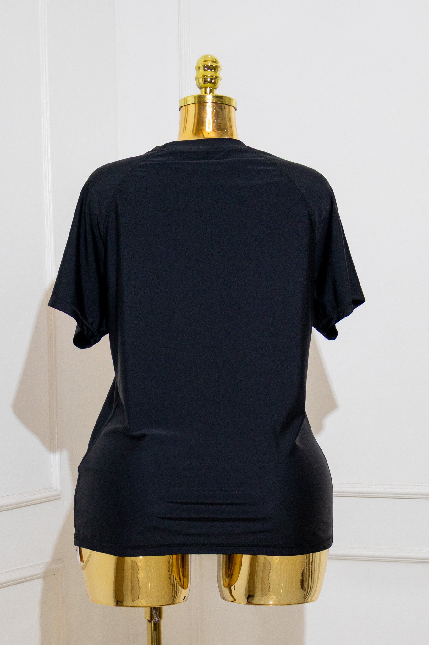Black Activewear T-Shirt
