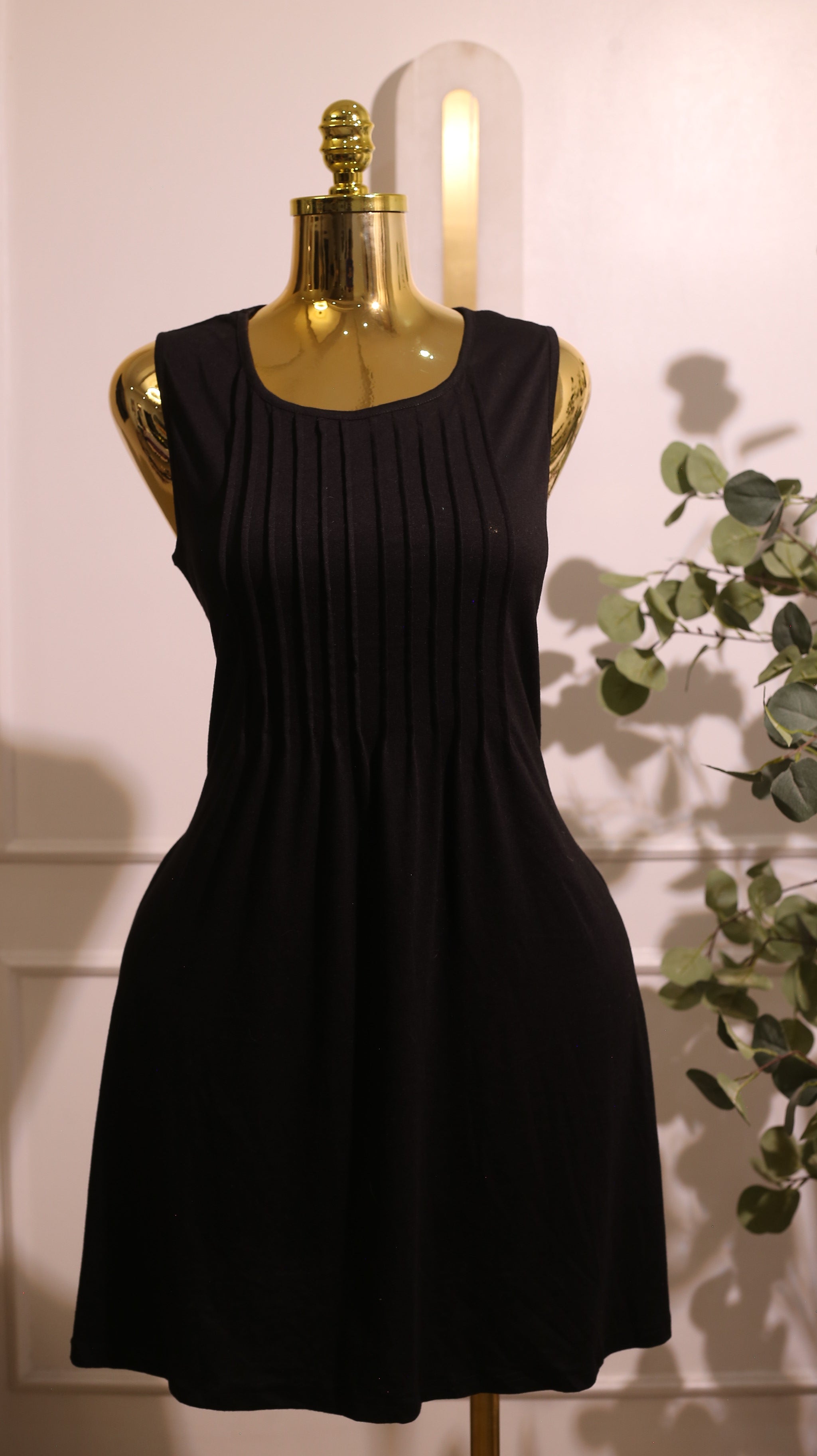 Black Tricot Dress