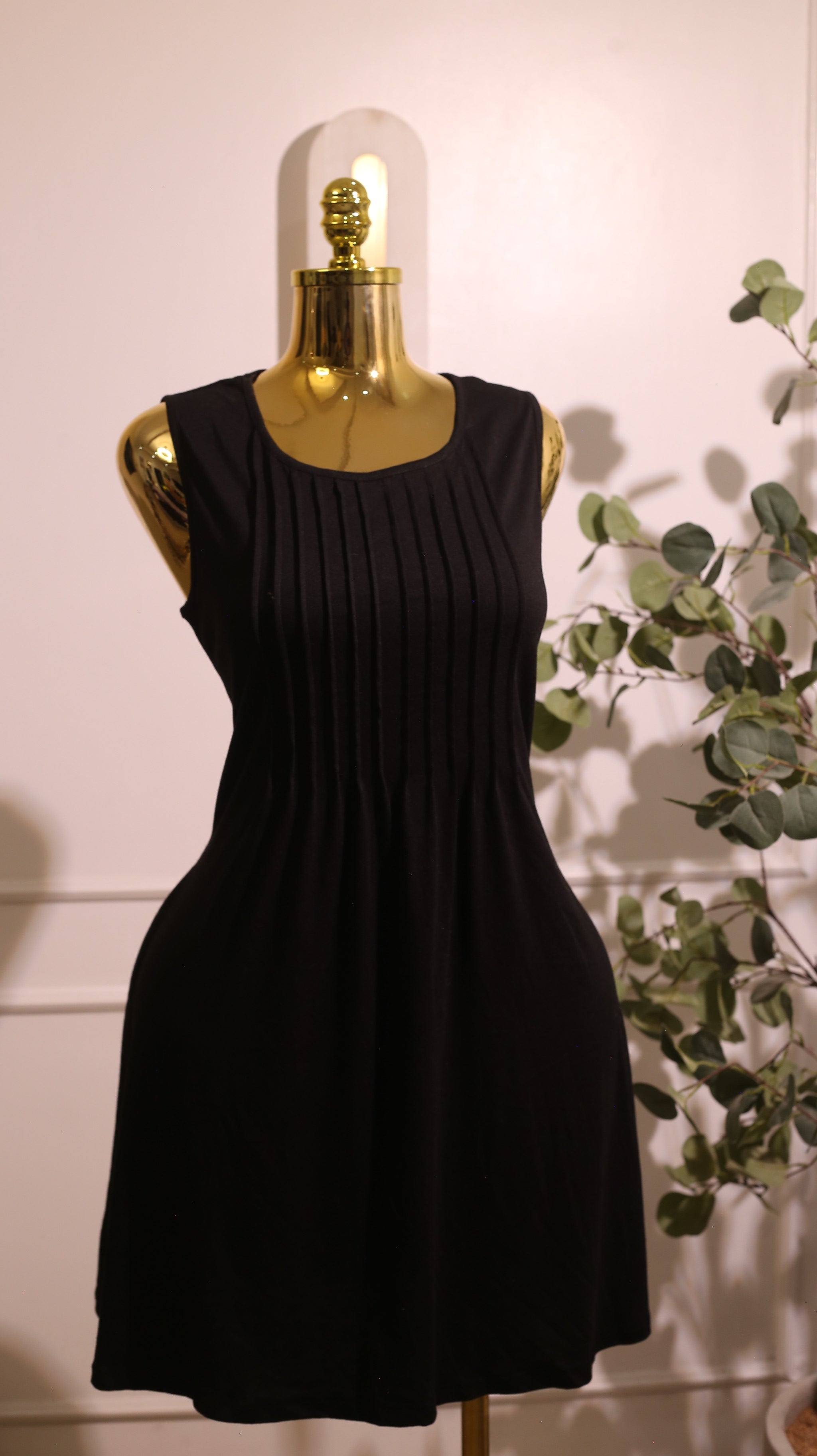 Black Tricot Dress