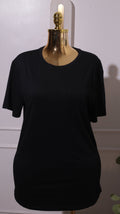 Black Crew Neck T-Shirt