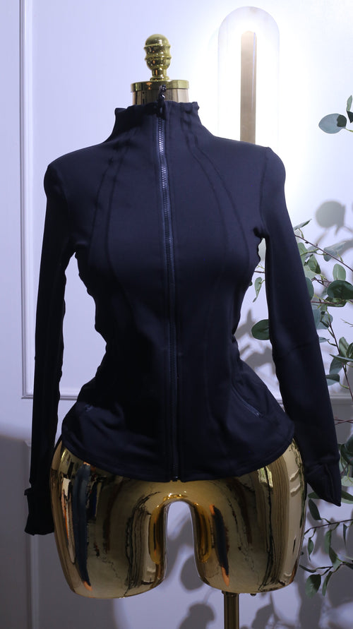black define Activewear top