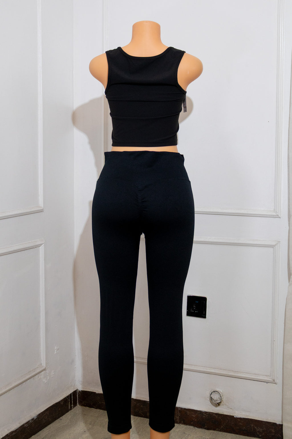 Black High-Waisted Leggings