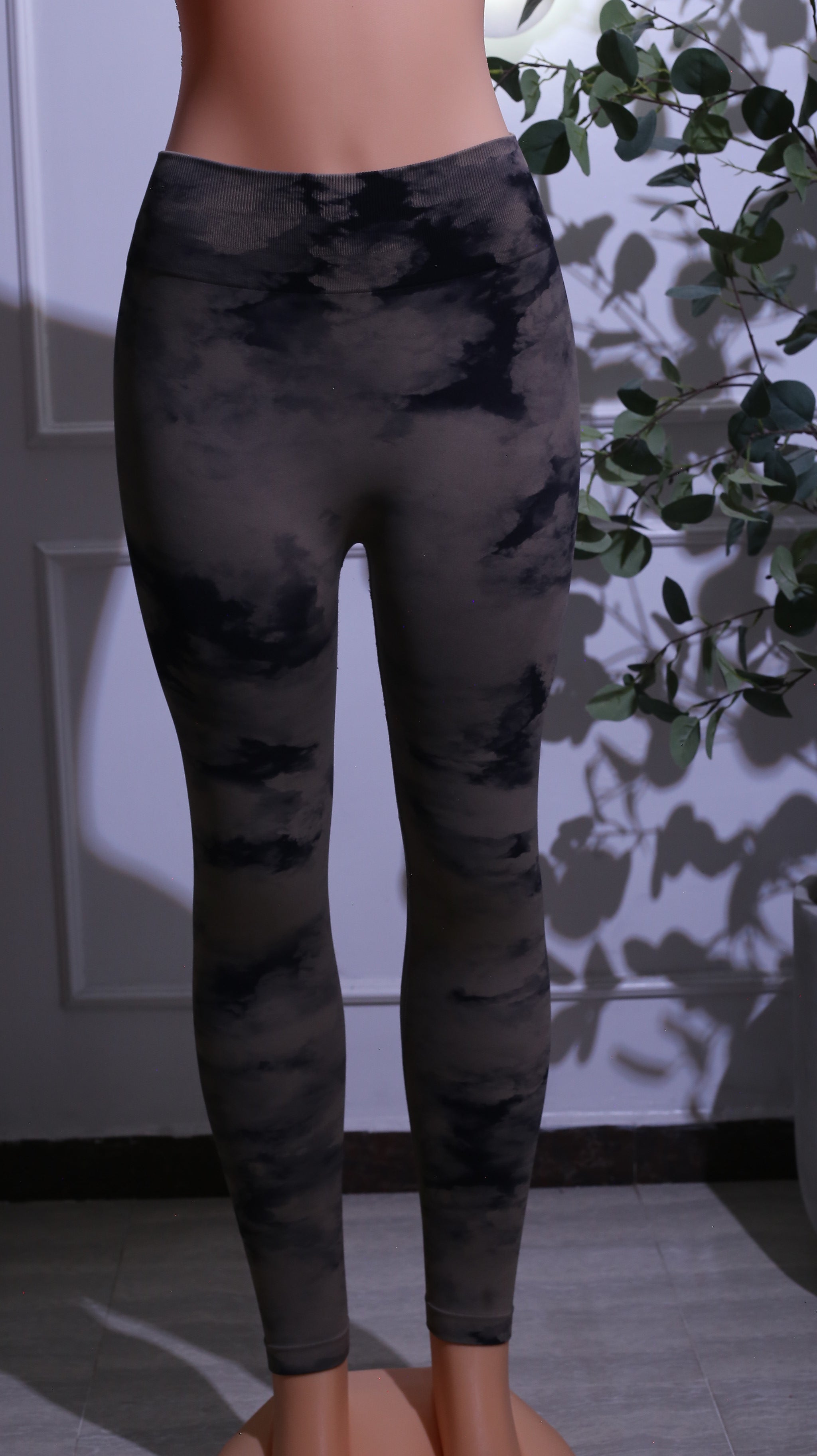 Black High-Waisted Leggings