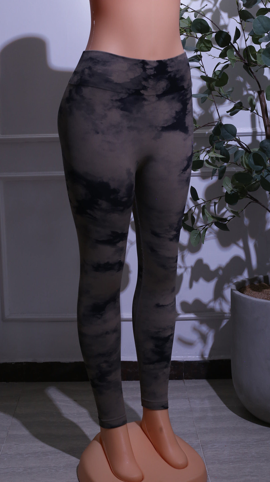 Black High-Waisted Leggings