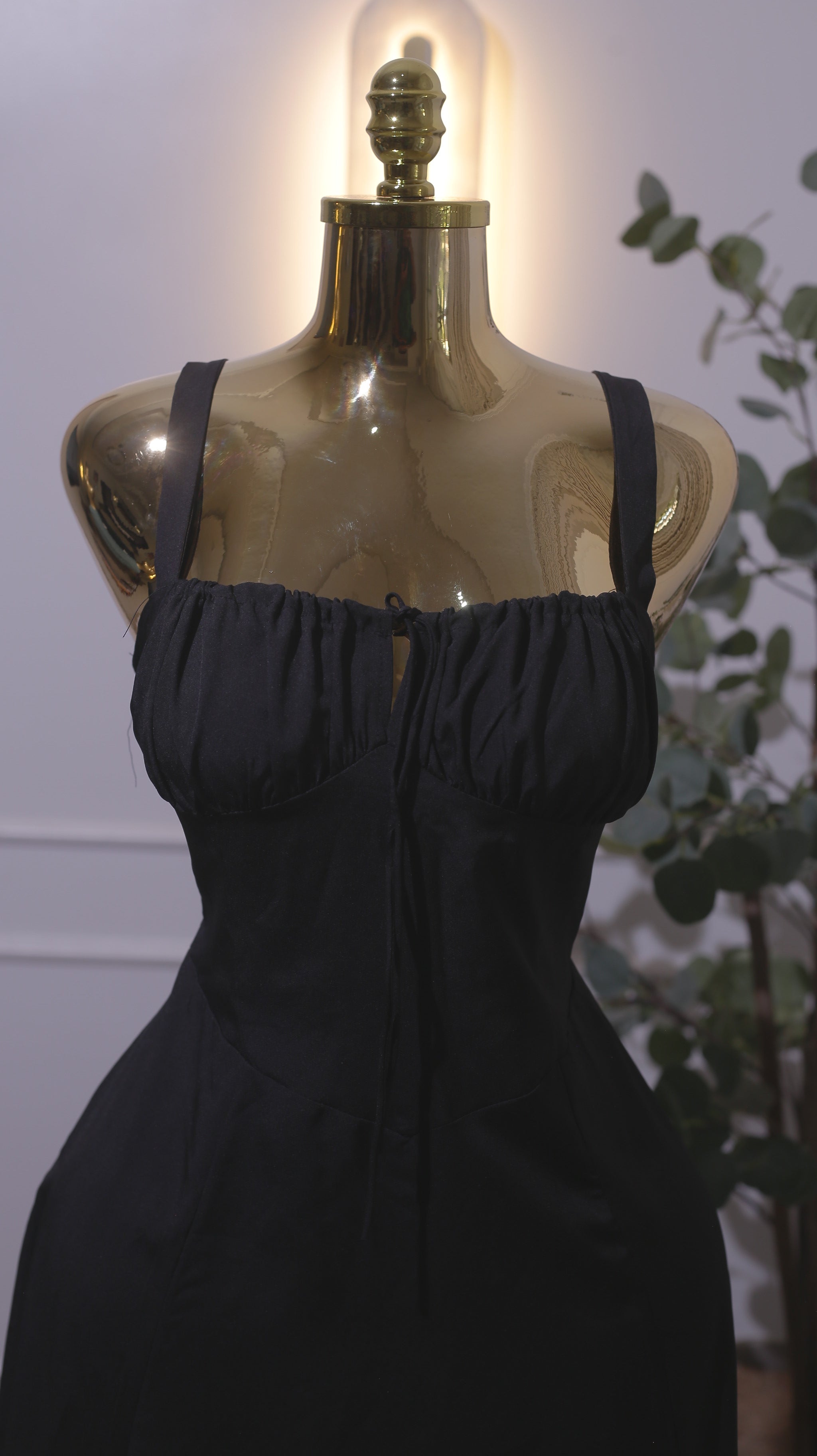 Black Midi Dress outfit