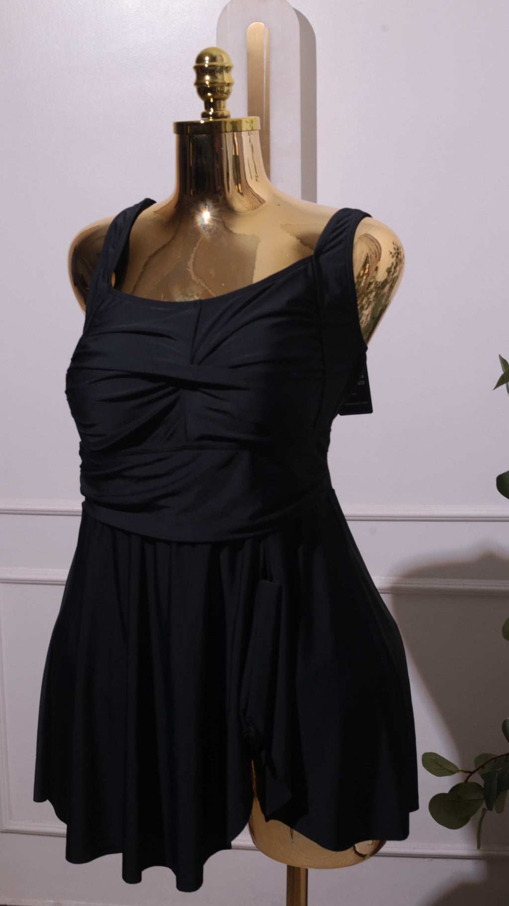 Black One-piece Swimsuit
