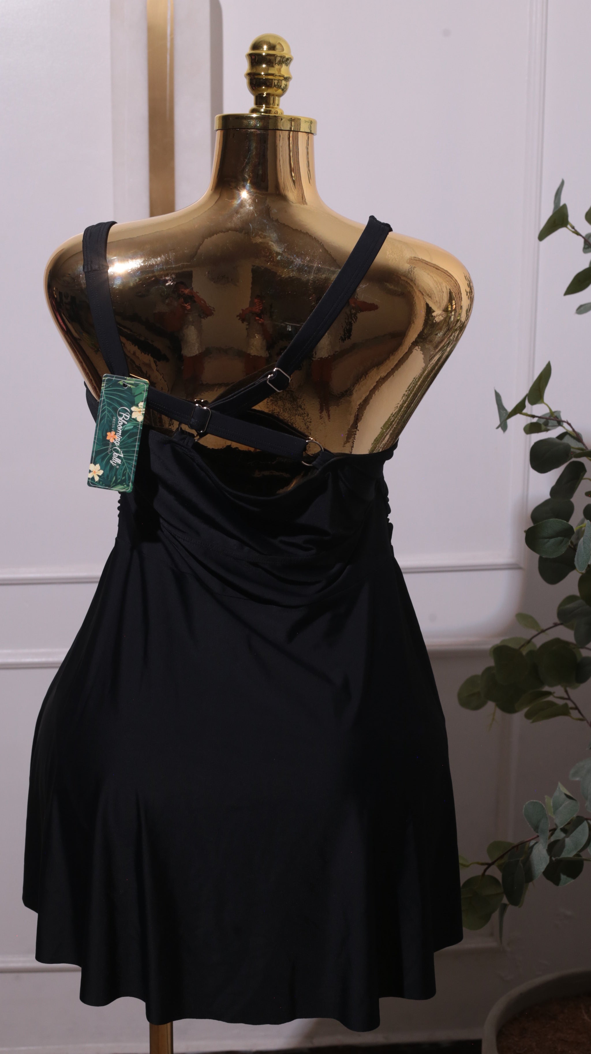 Black One-piece Swimsuit