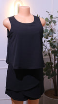 Black Sleeveless Jumpsuit