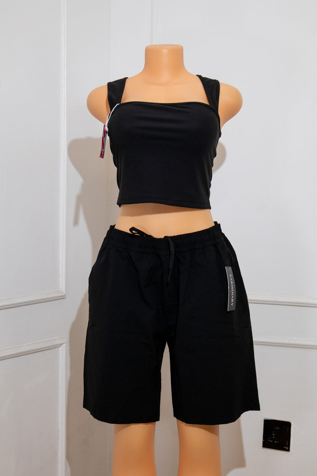 Black Sporty Shorts