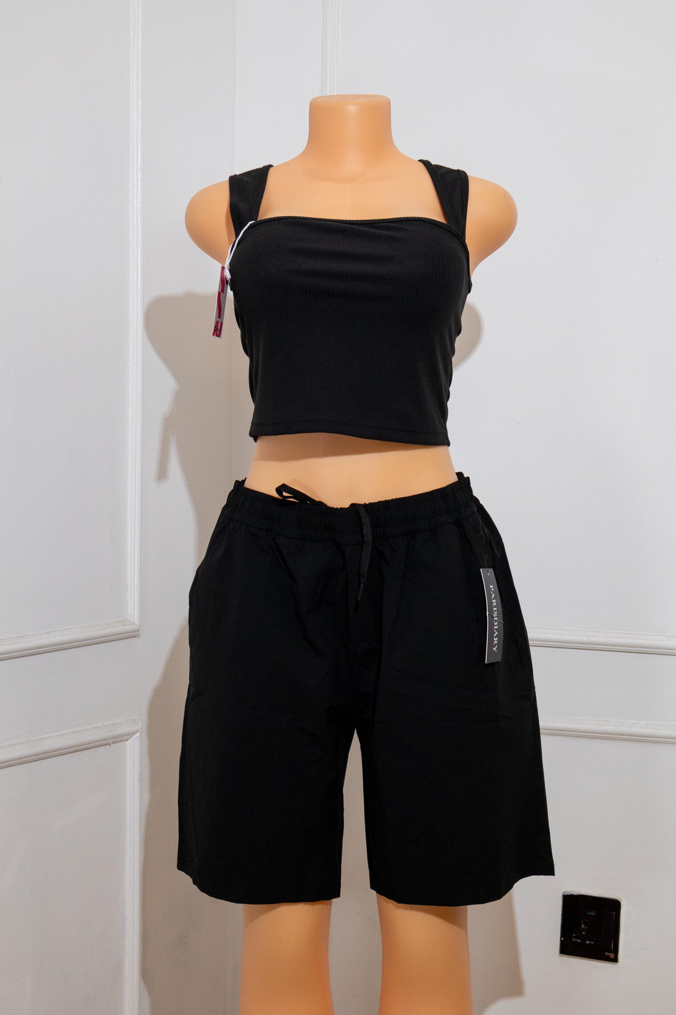 Black Sporty Shorts