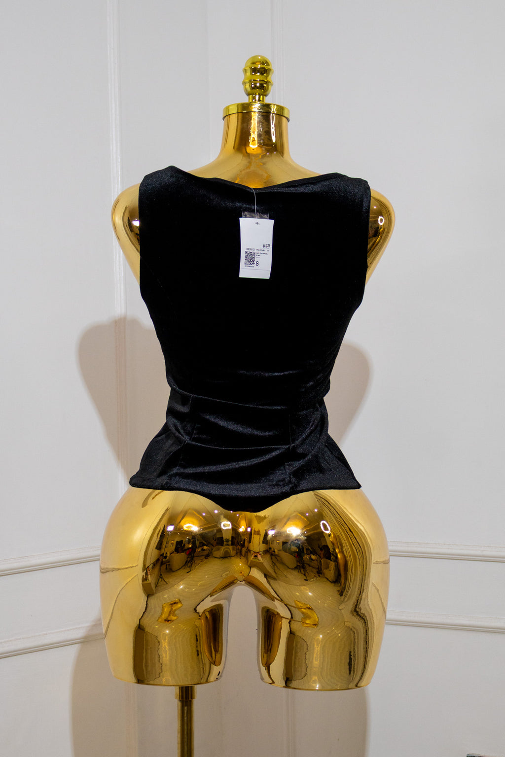 Black Velvet Waistcoat