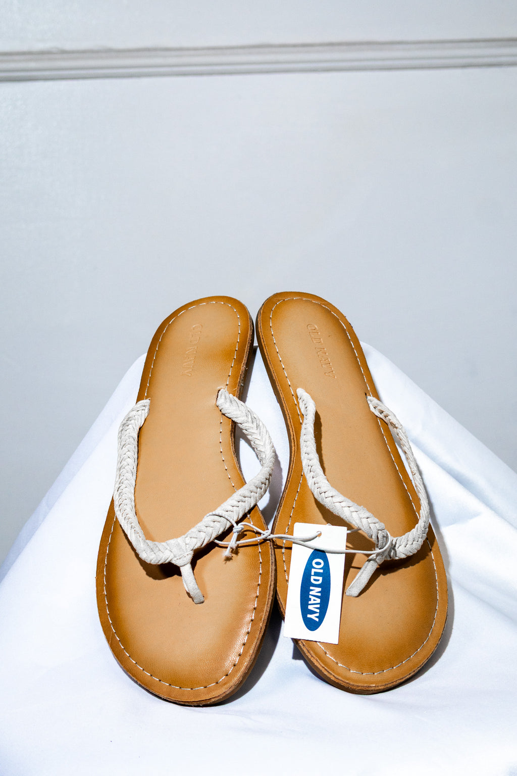 Braided Strap Flat Sandals