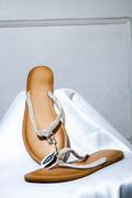 Braided Strap Flat Sandals