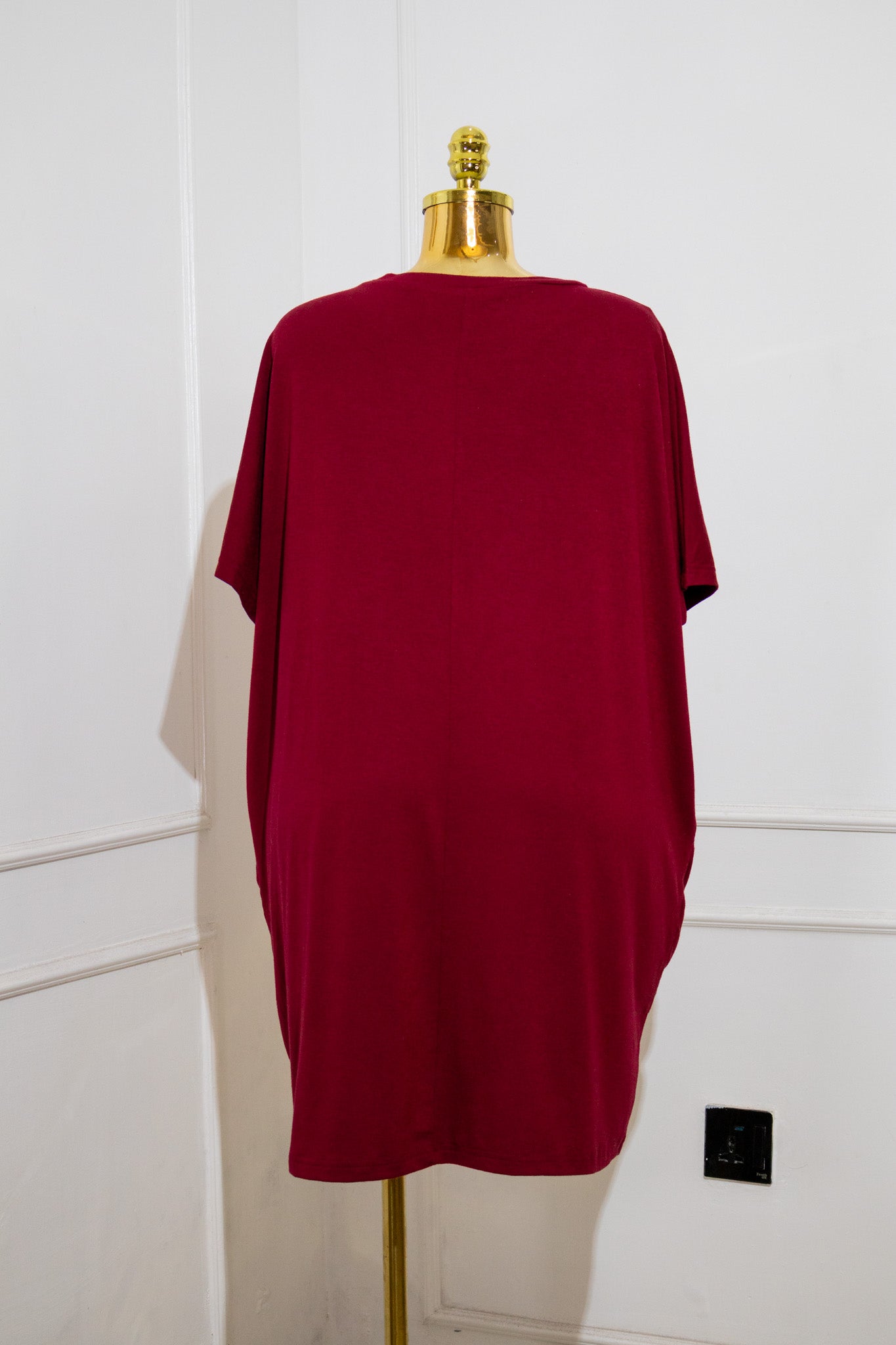 Burgundy Tunic Dress