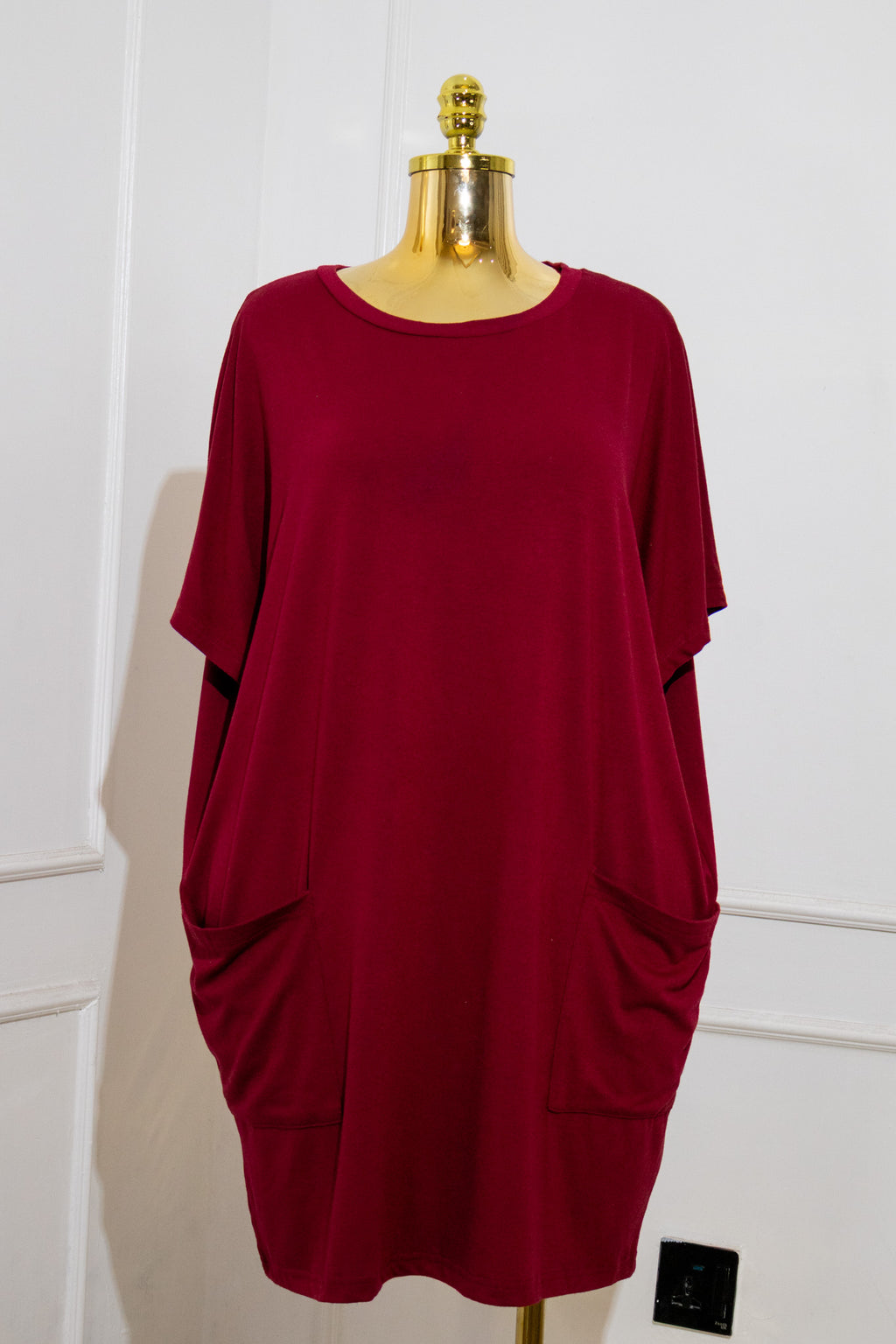 Burgundy Tunic Dress