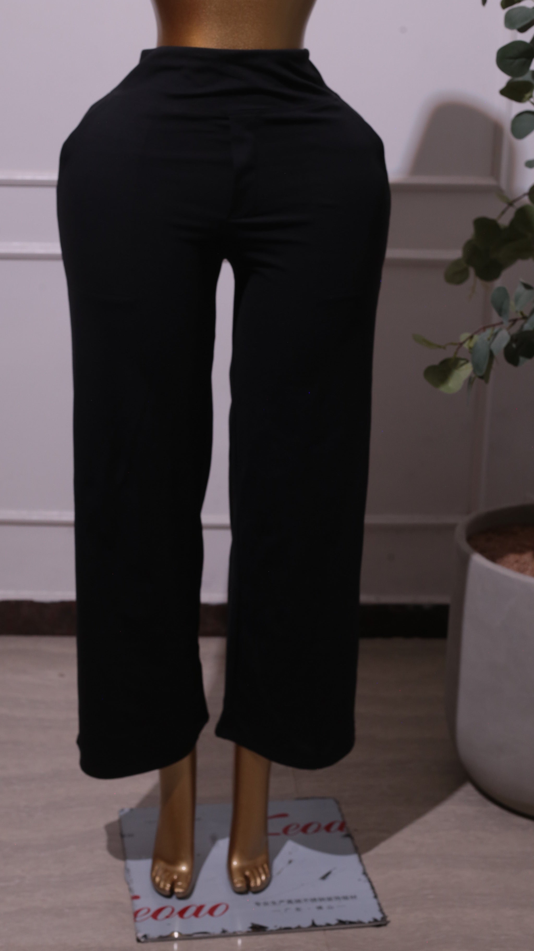 Dark Grey Pocket Detail Yoga Pants