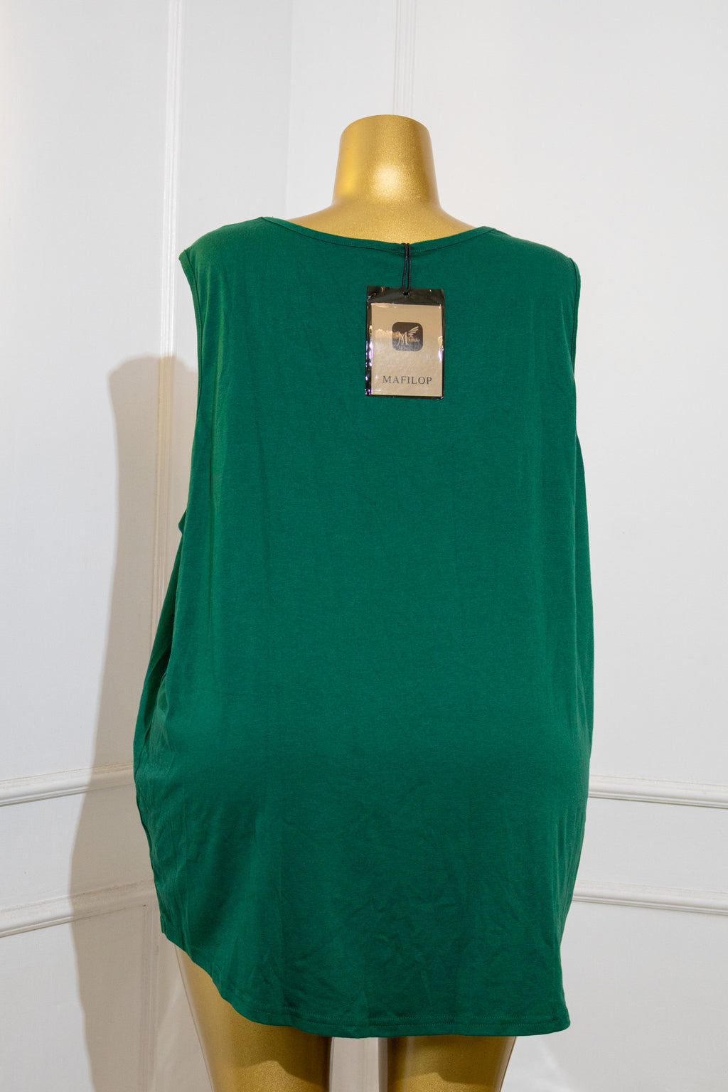 Emerald Green A-Line Skirt