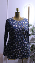 Floral Long-Sleeve Top