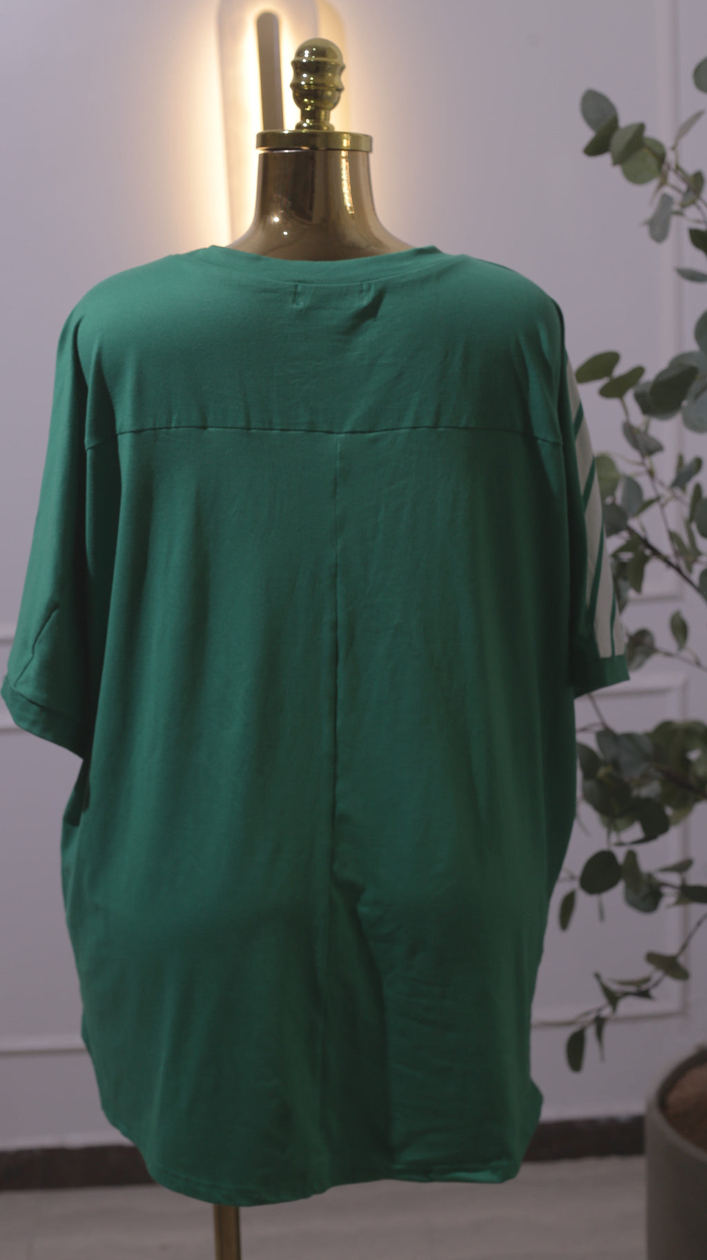 Green Shamrock Stripe T-Shirt