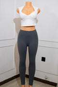 Grey High-Rise Leggings