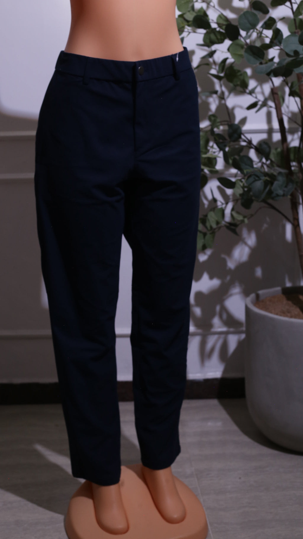 Navy performance Slim-Fit Pants
