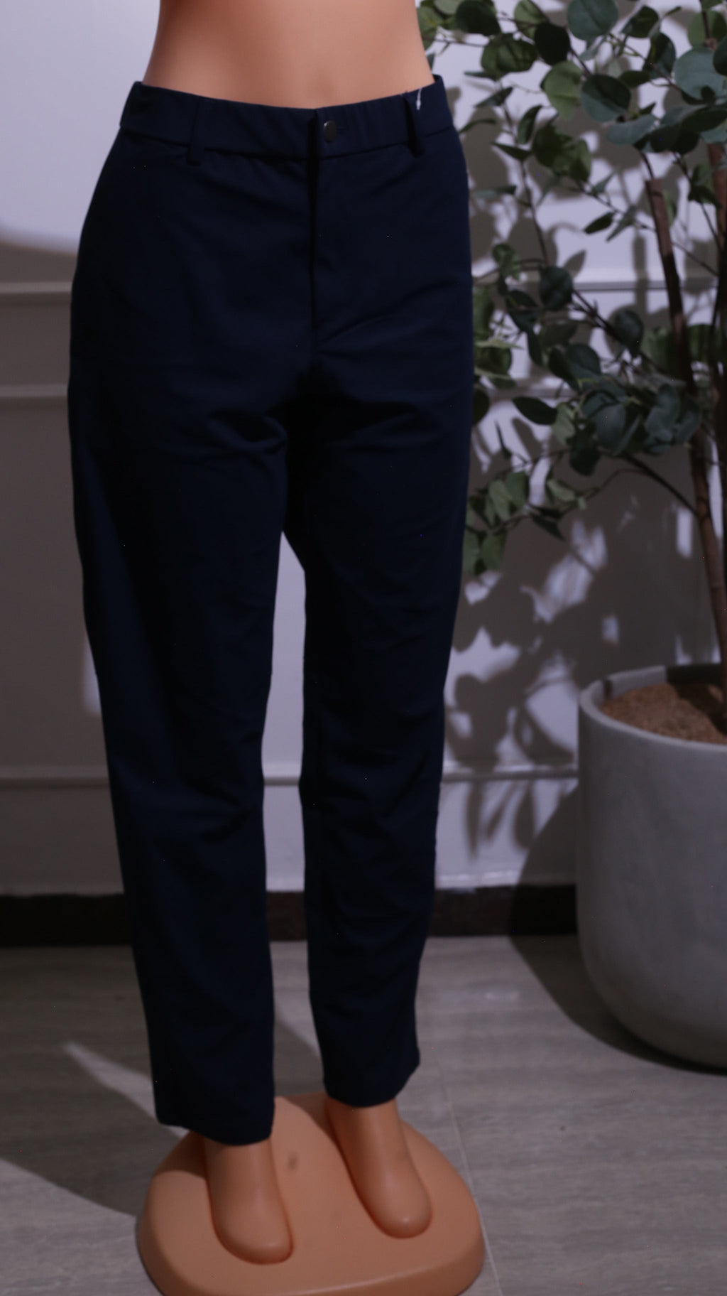 Navy performance Slim-Fit Pants