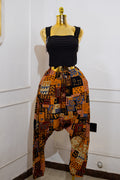 Patterned Harem Pants