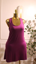 Purple Casual Dress