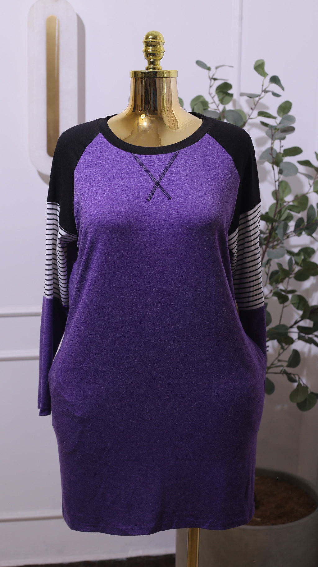 Purple Raglan T-Shirt