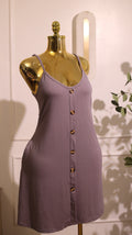 Purple Spaghetti Strap Sundress