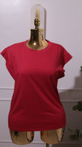 Red Sleeveless Shirt