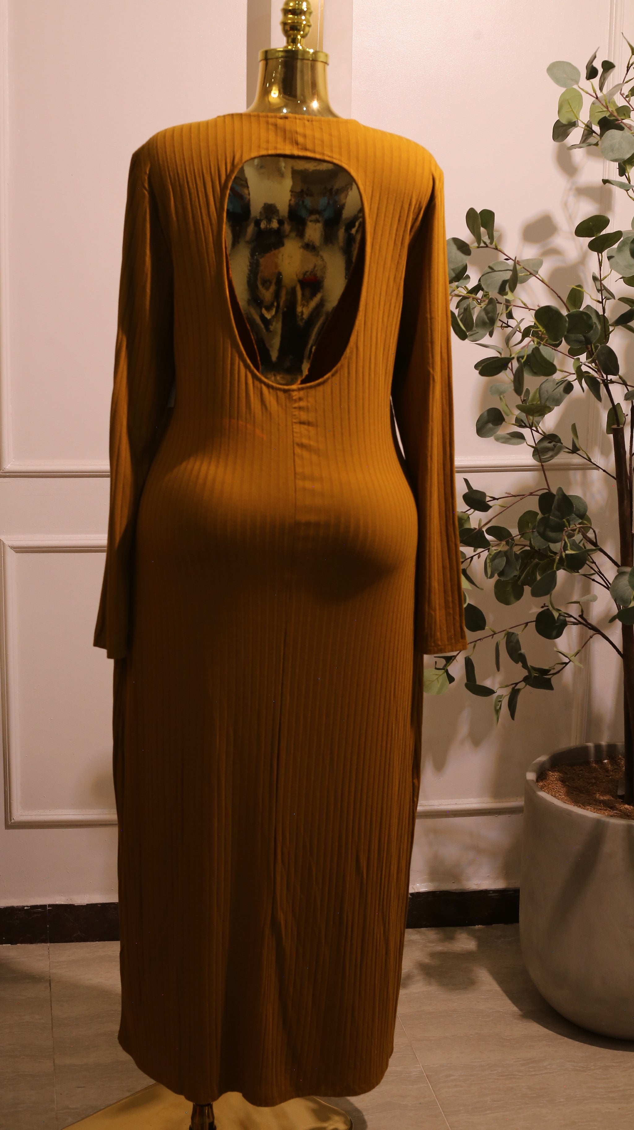 Simon Miller Dress In Yellow With A Pleated