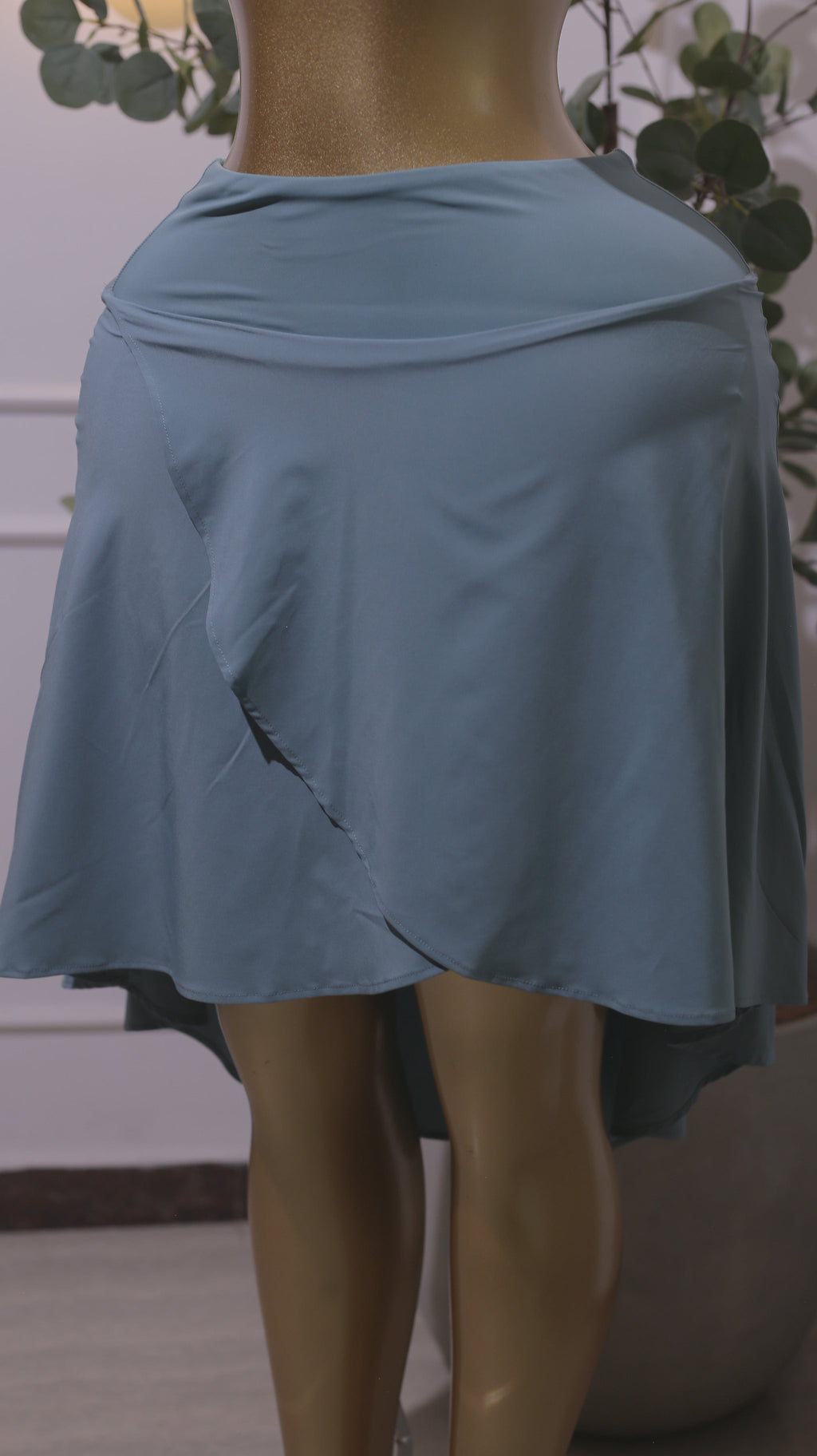 Teal Wrap Dance Skirt