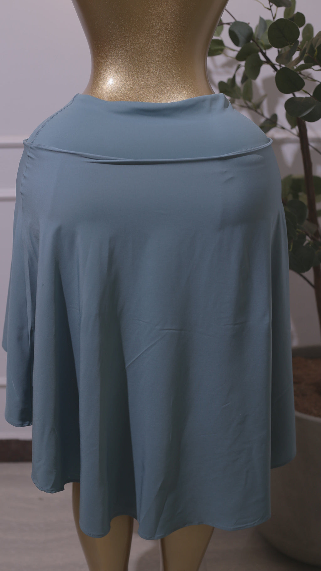 Teal Wrap Dance Skirt