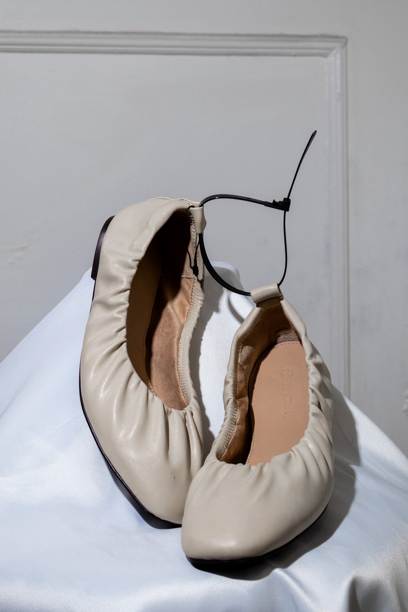 The Drop Cream Ballet Flats